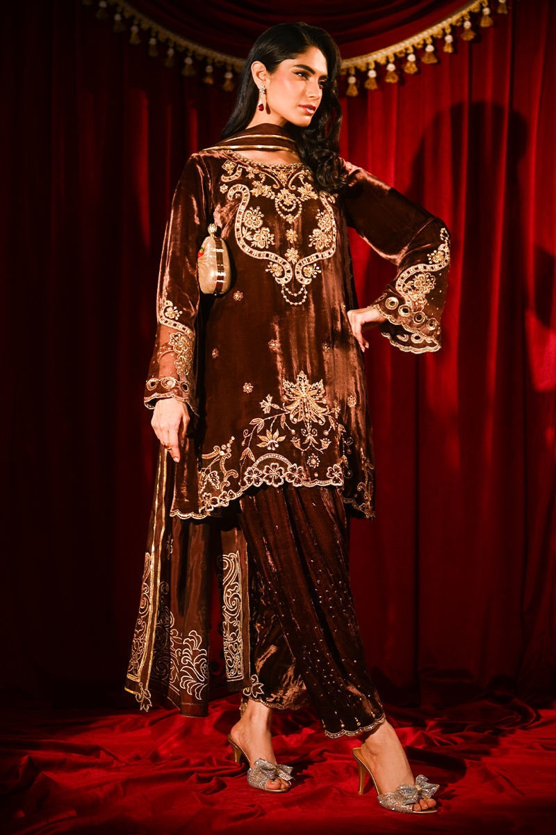 Ansab Jahangir| So Hot - Luxury Velvets '25 - Roshni