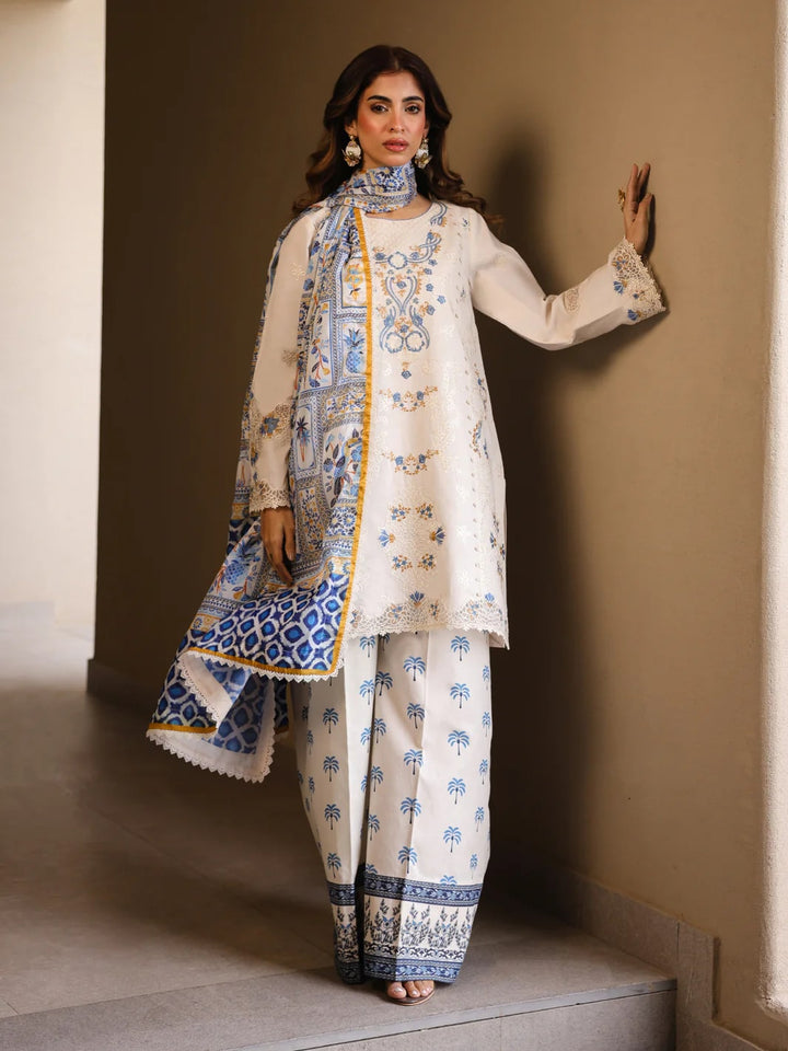 FAIZA FAISAL |MIRHA | 3PC UNSTITCHED