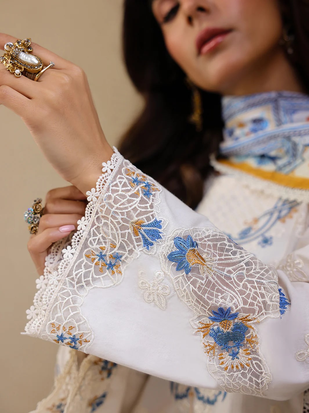 FAIZA FAISAL |MIRHA | 3PC UNSTITCHED