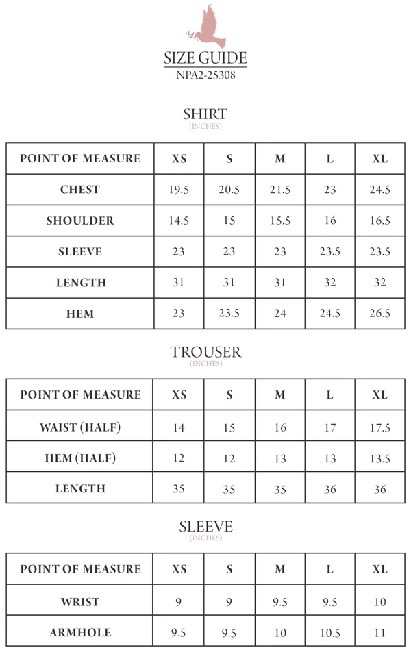 Zaib |OFF-WHITE & BLUE LUXURY PRINTED 2PCS SET (NPA2-25308)- READY TO WEAR