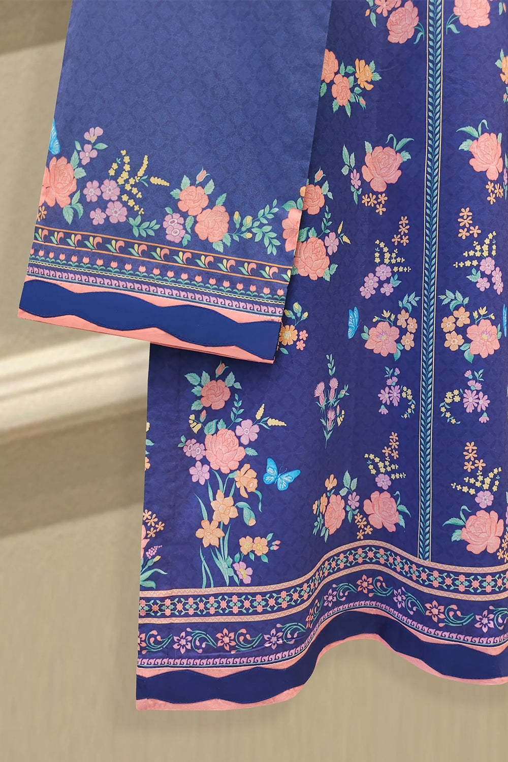 AGHANOOR |2 Piece - Embroidered Lawn Suit S112004