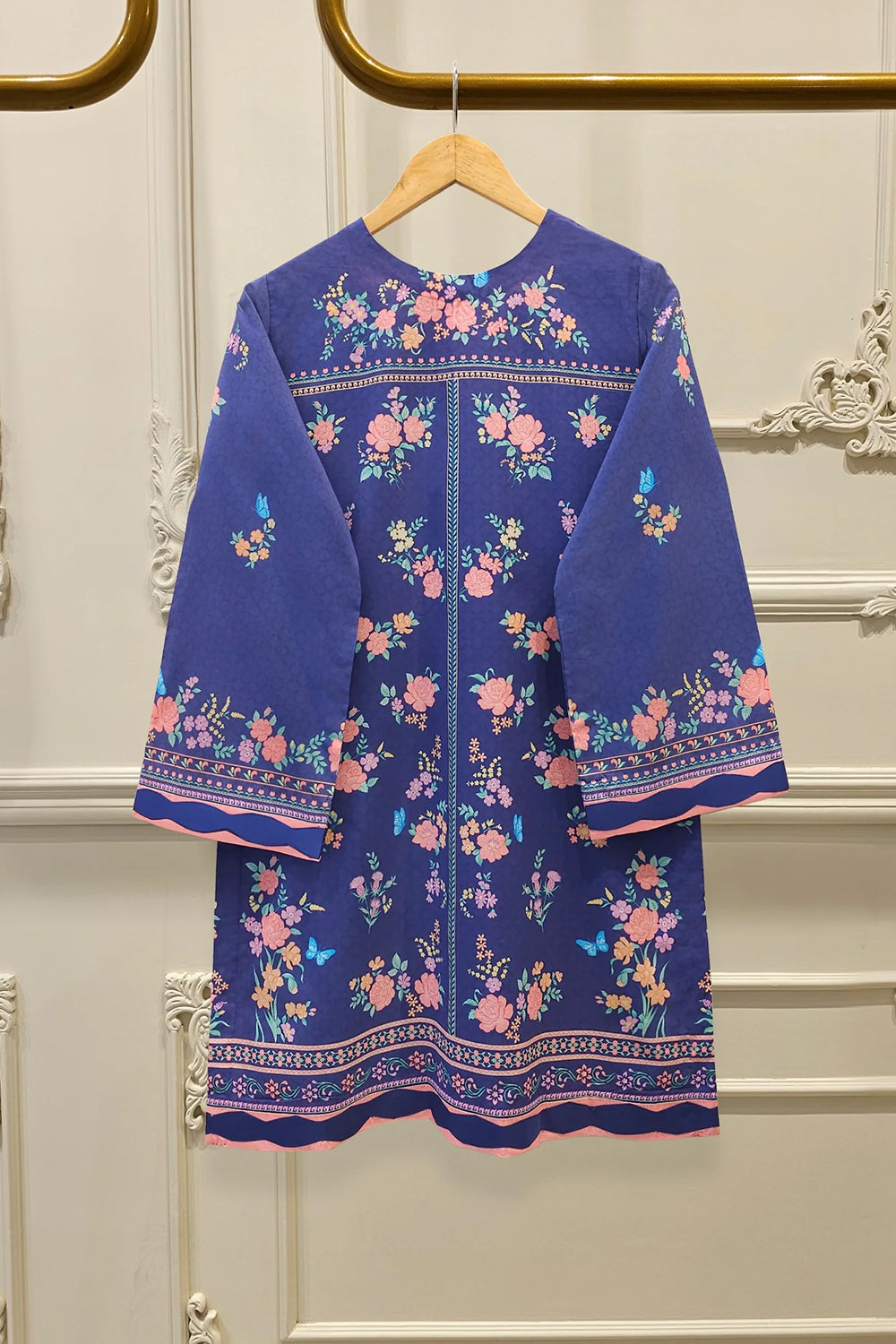 AGHANOOR |2 Piece - Embroidered Lawn Suit S112004