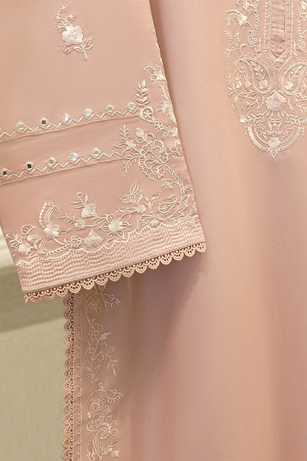 AGHANOOR |2 Piece - Embroidered Lawn Suit S112016