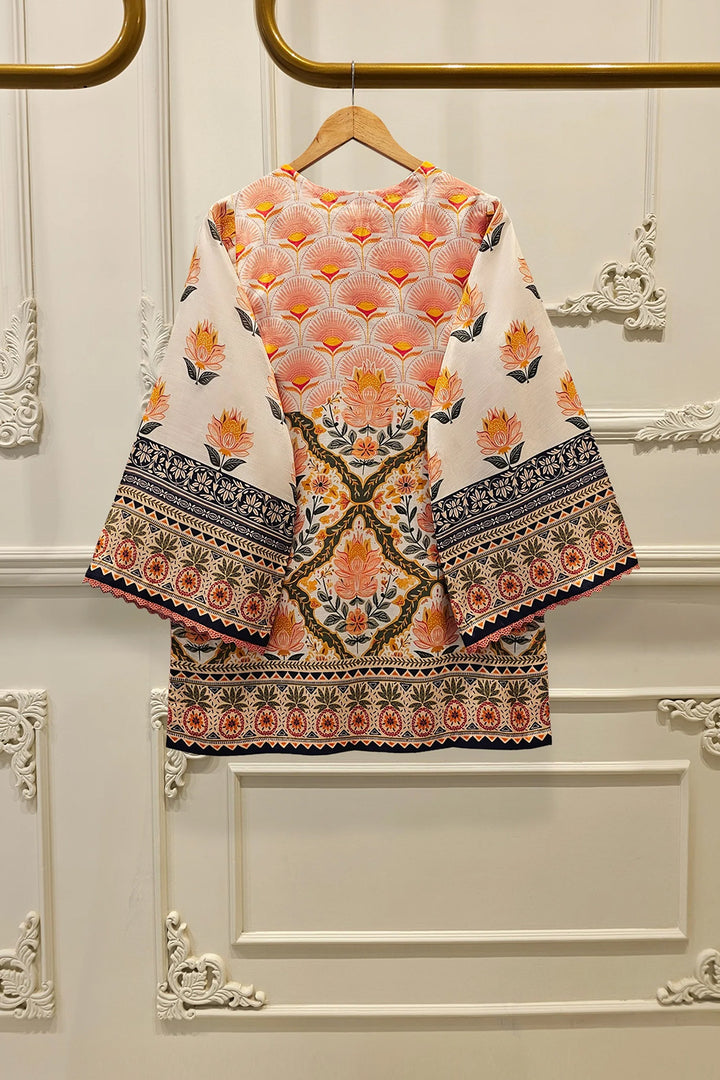 AGHANOOR |2 Piece- Printed Silk Co-ord Set S111946