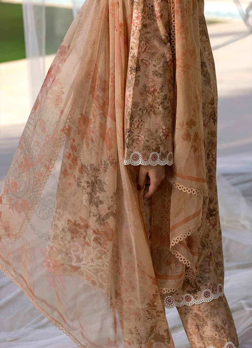 IMAGE |12457/201/552 (3 PCS Embroidered Printed Suit Summer Essence’25)