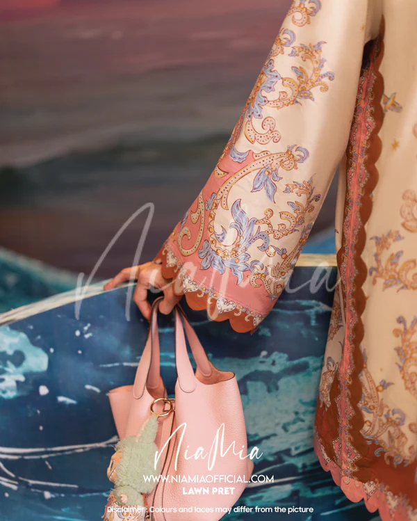 NIA MIA |TOFFEE LAWN PRET'25