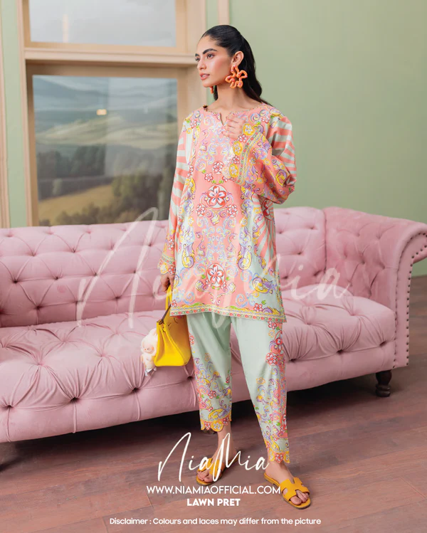 NIA MIA |Amalfi LAWN PRET'25 (PRE BOOK)