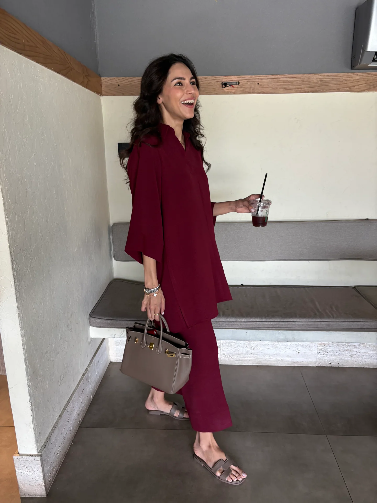 Sak Atelier |Wine Red Toby Set