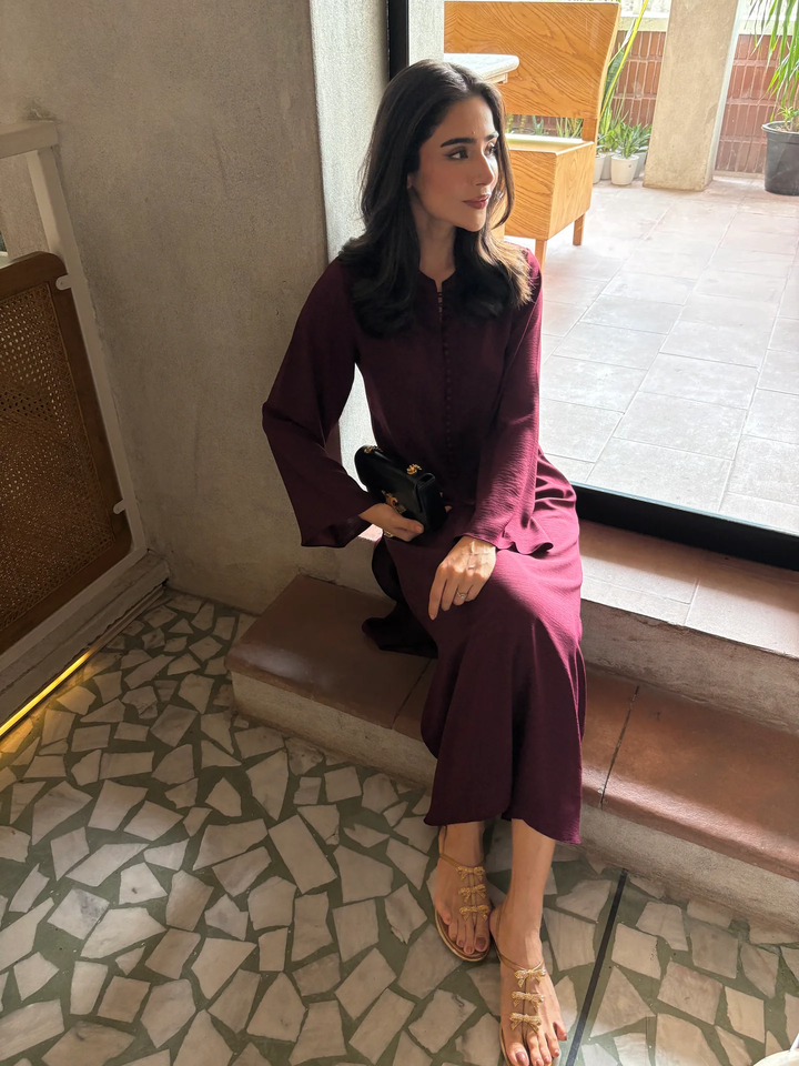 Sak Atelier |Burgundy Ellie Set