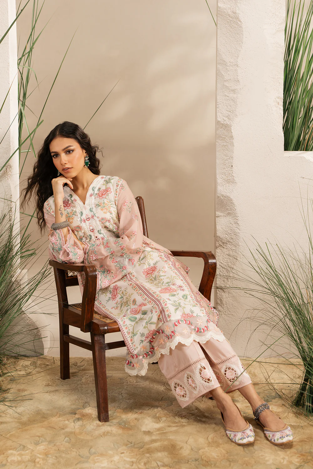 Ethnc| Rozana Floral Charm '25 Drop 7 - E3399/103/115