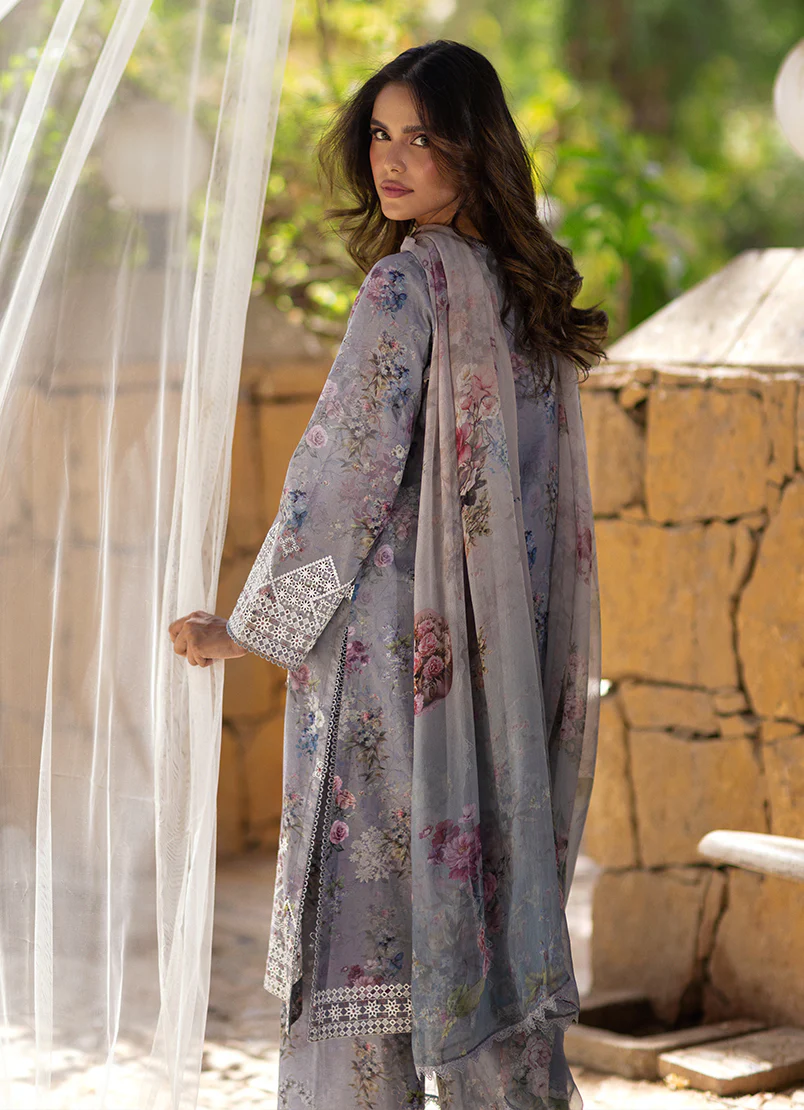 IMAGE |2452/201/204 (3 PCS Embroidered Printed Suit Summer Essence’25)