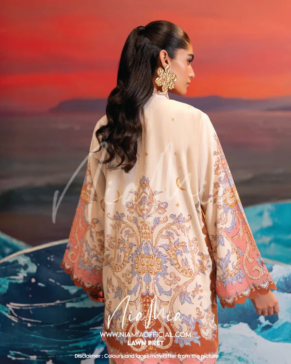 NIA MIA |TOFFEE LAWN PRET'25