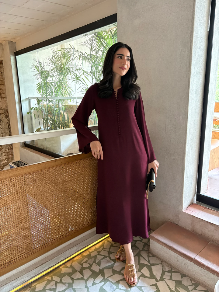 Sak Atelier |Burgundy Ellie Set