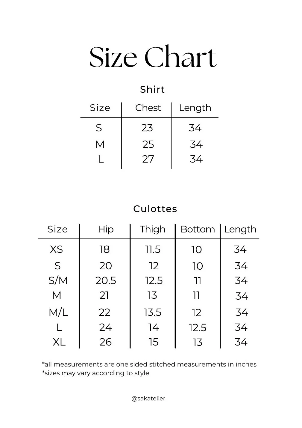 Sak Atelier| -  Chocolate Nico Set