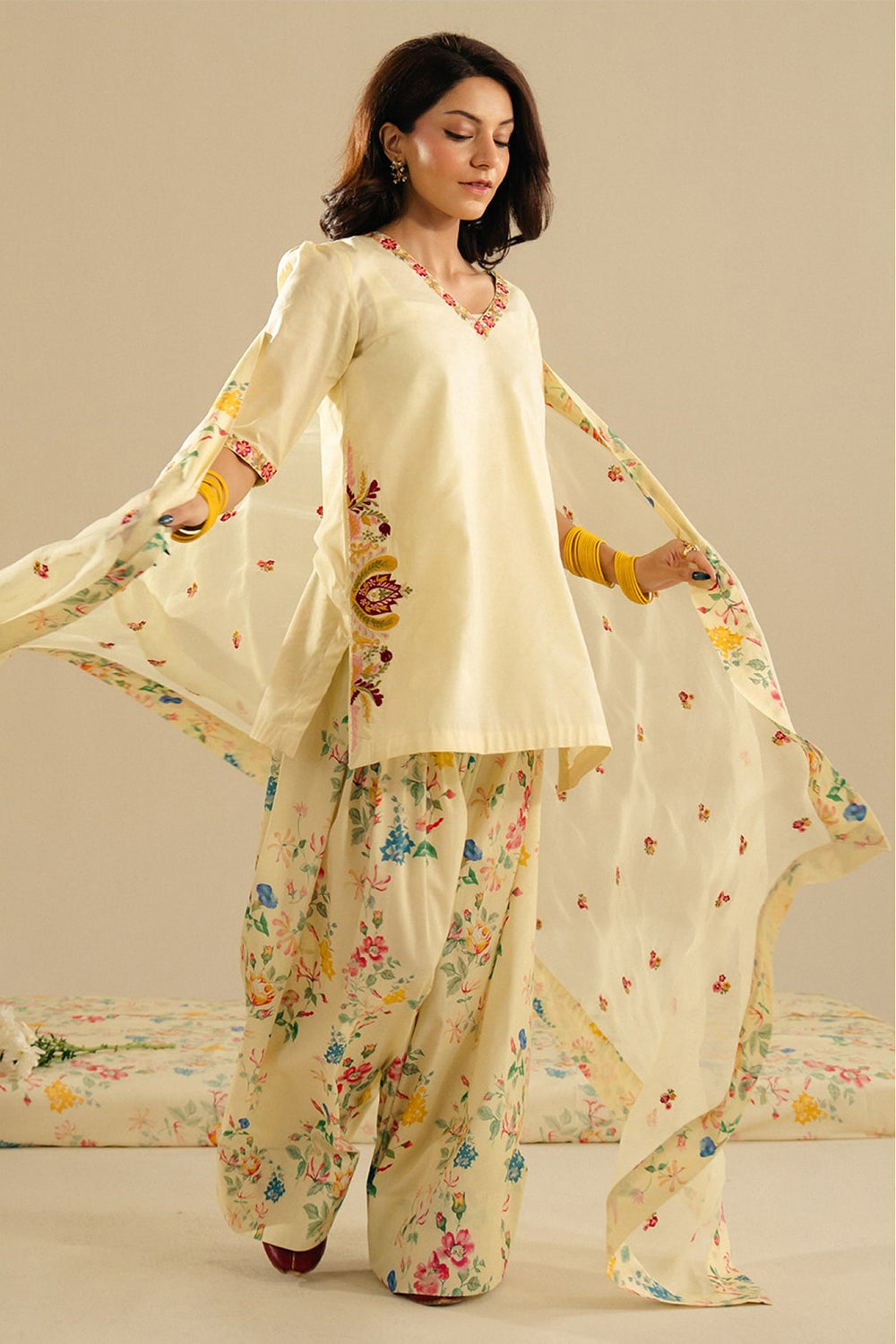 DYOT |Butter Yellow Outfit Mansoon ‘25