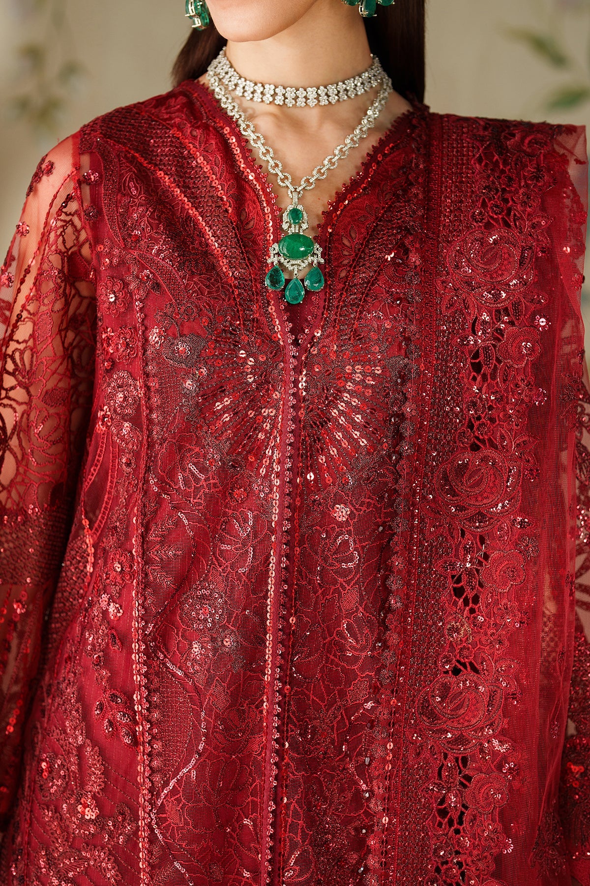 Baroque |  Chantelle '25 - EMBROIDERED NET CH14-01