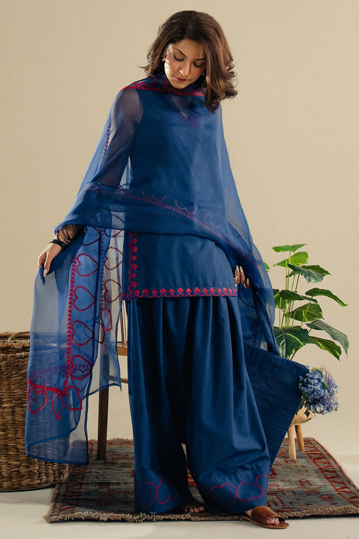 DYOT|Cobalt Blue Outfit Mansoon’25