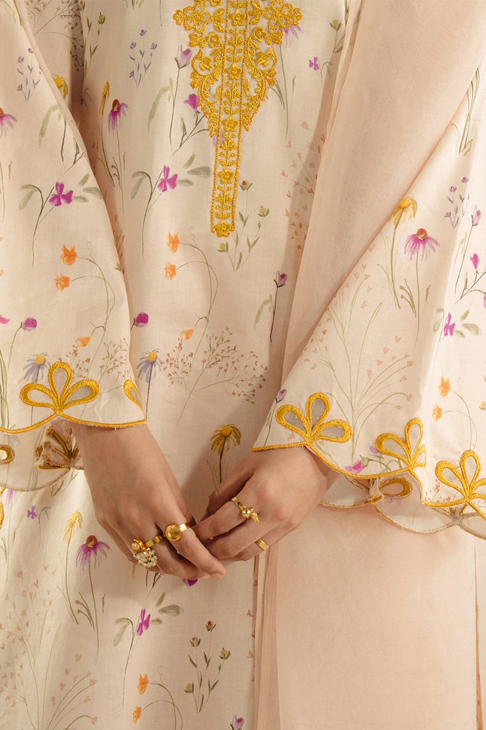 DYOT |Coral Blossom Outfit Mansoon’25