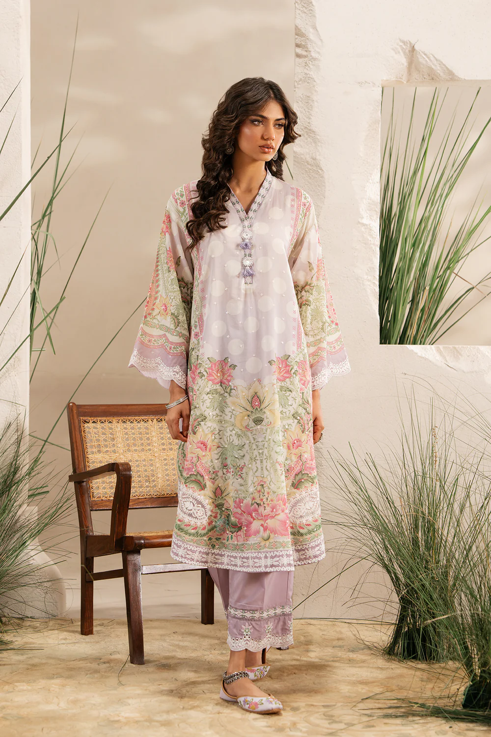 Ethnc| Rozana Floral Charm '25 Drop 7 - E3302/103/531