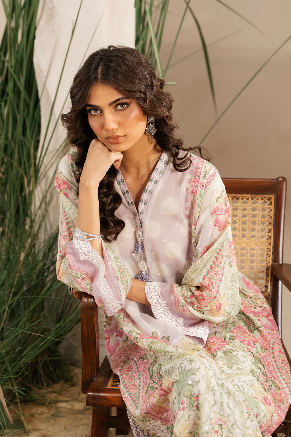 Ethnc| Rozana Floral Charm '25 Drop 7 - E3302/103/531