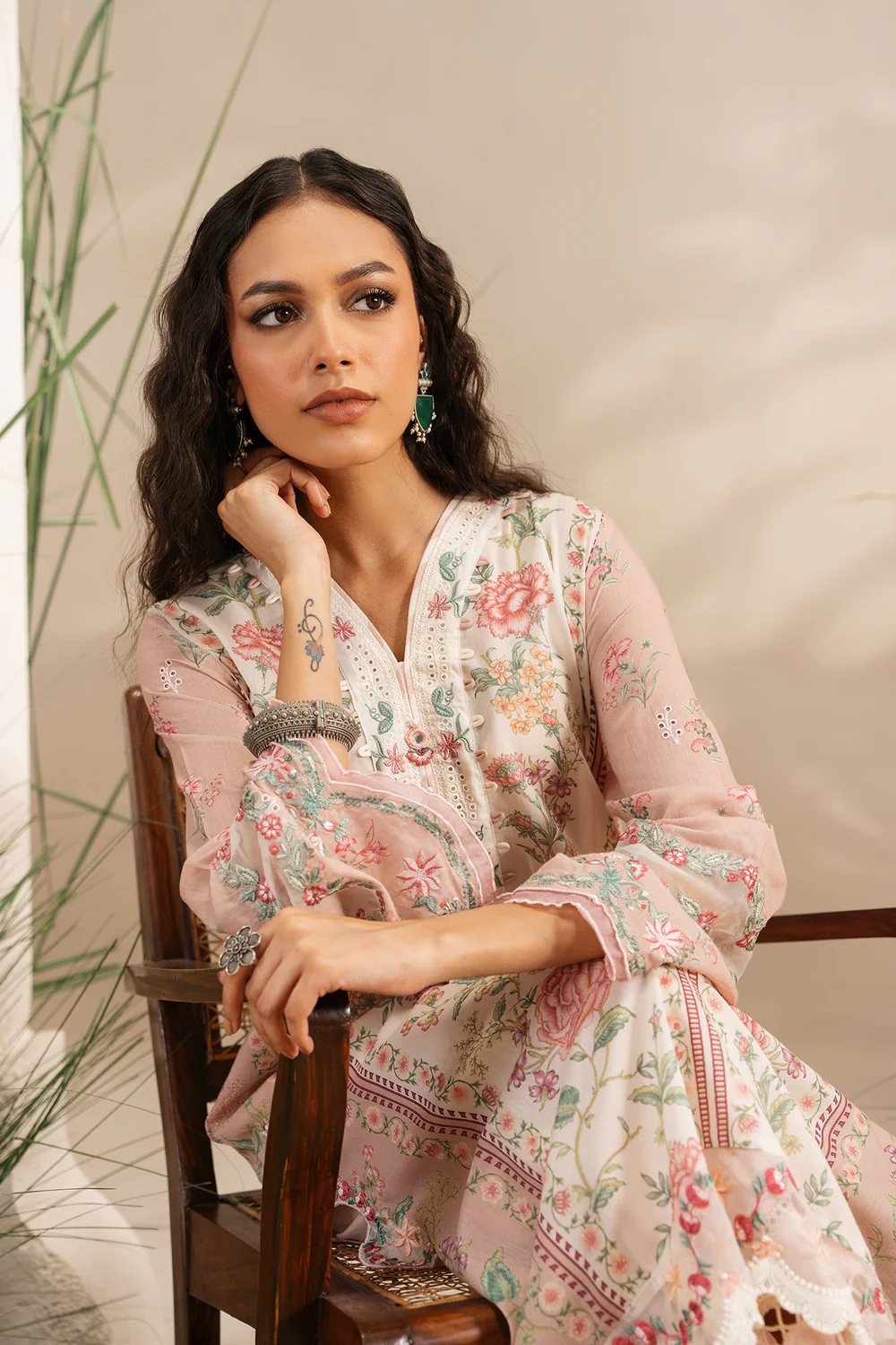 Ethnc| Rozana Floral Charm '25 Drop 7 - E3399/103/115