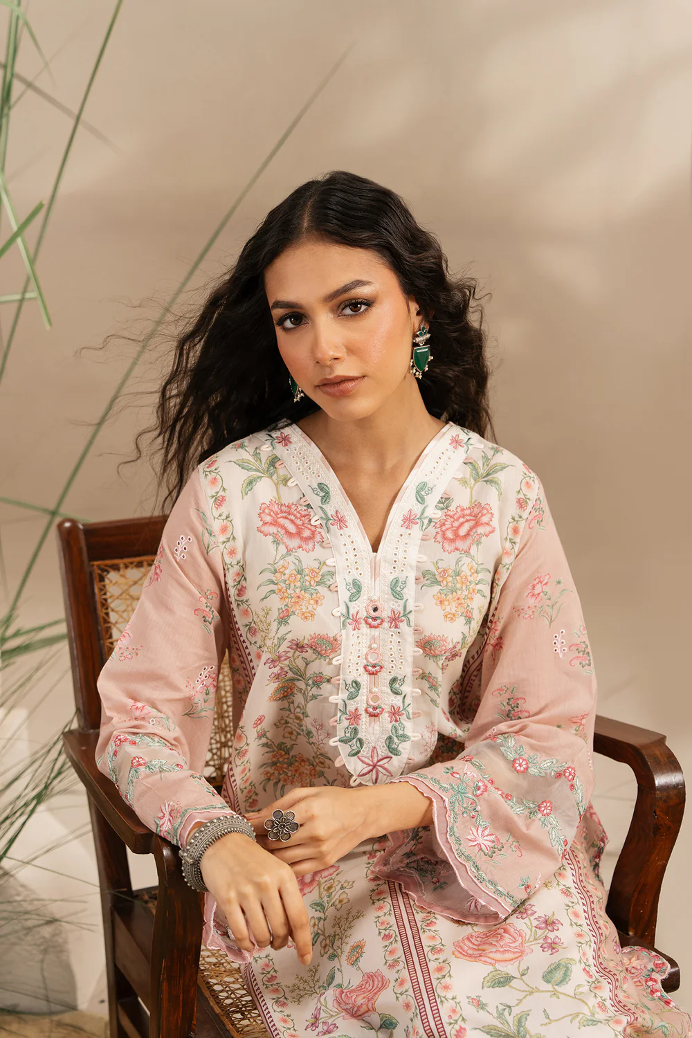 Ethnc| Rozana Floral Charm '25 Drop 7 - E3399/103/115