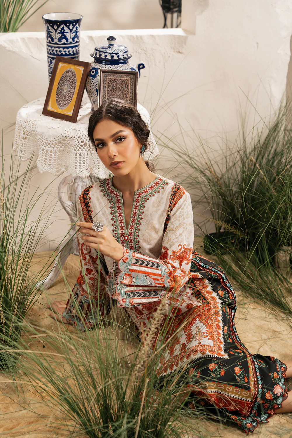 Ethnc| Rozana Floral Charm '25 Drop 7 - E3470/103/003