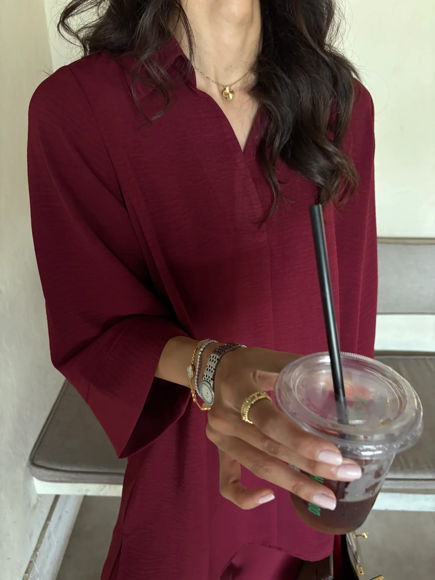 Sak Atelier |Wine Red Toby Set