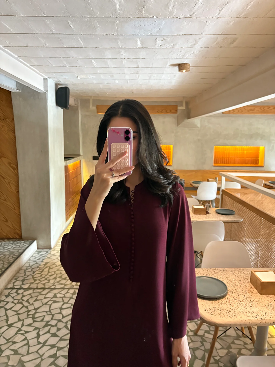 Sak Atelier |Burgundy Ellie Set