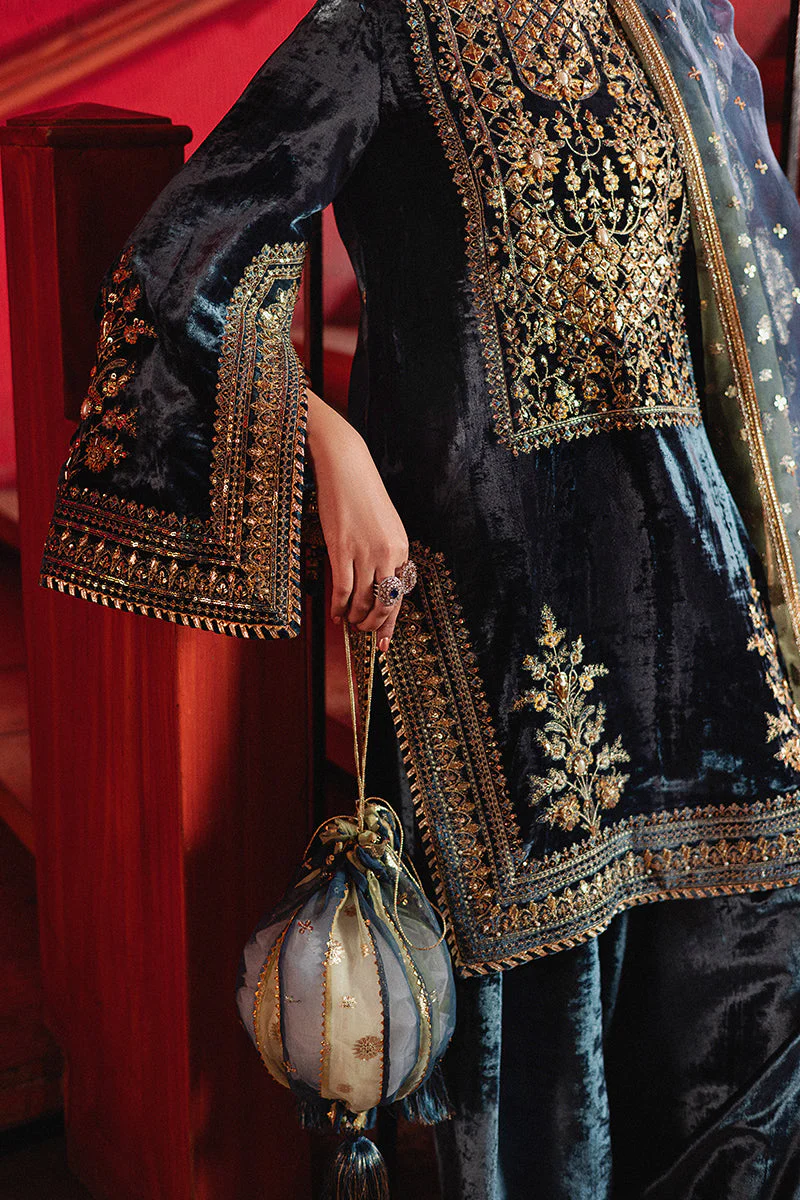 Mohsin Naveed Ranjha Roxy Cinema Velvet Edit FW 24/25 - Neelo