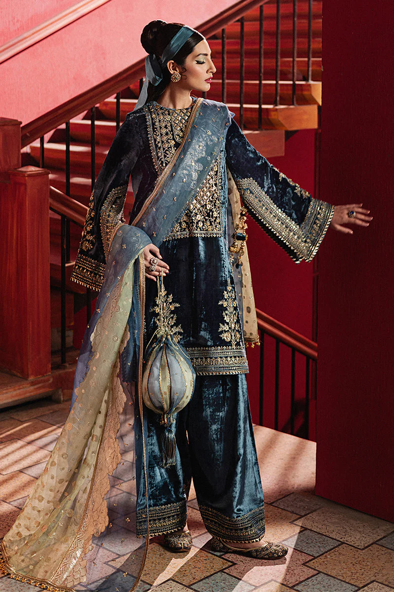 Mohsin Naveed Ranjha Roxy Cinema Velvet Edit FW 24/25 - Neelo