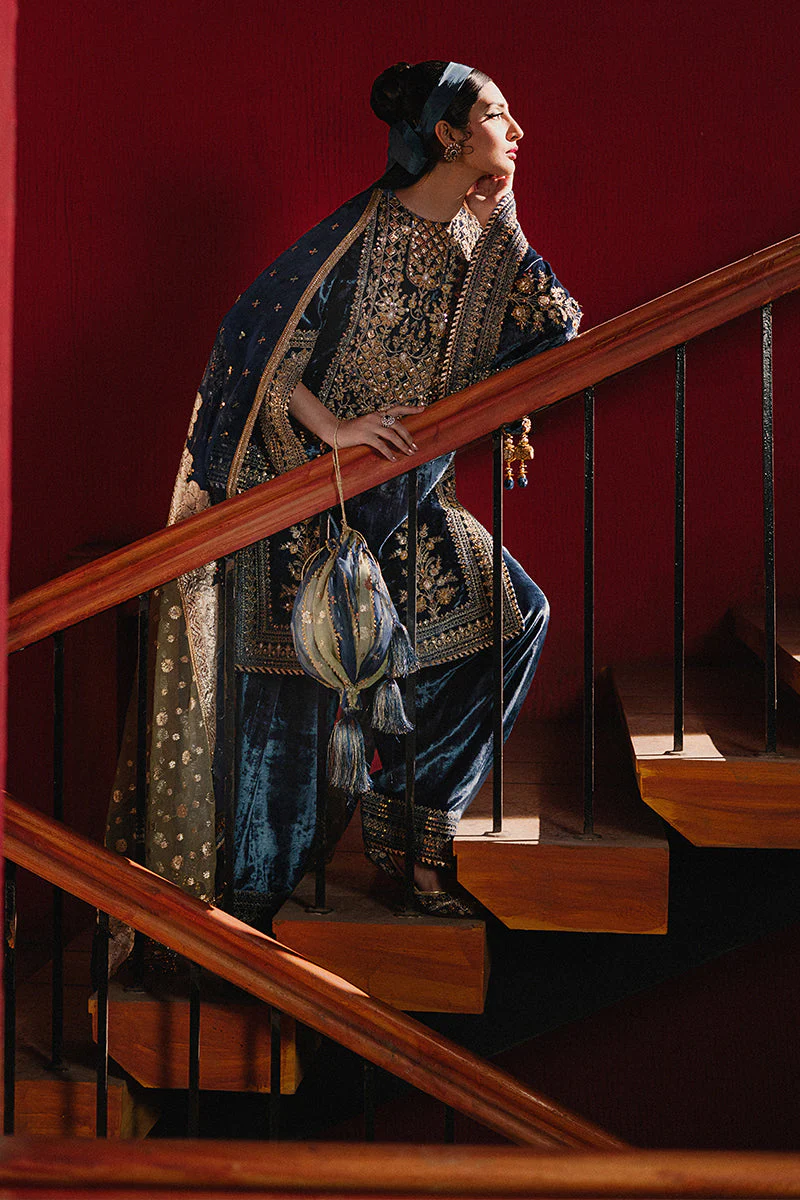 Mohsin Naveed Ranjha Roxy Cinema Velvet Edit FW 24/25 - Neelo