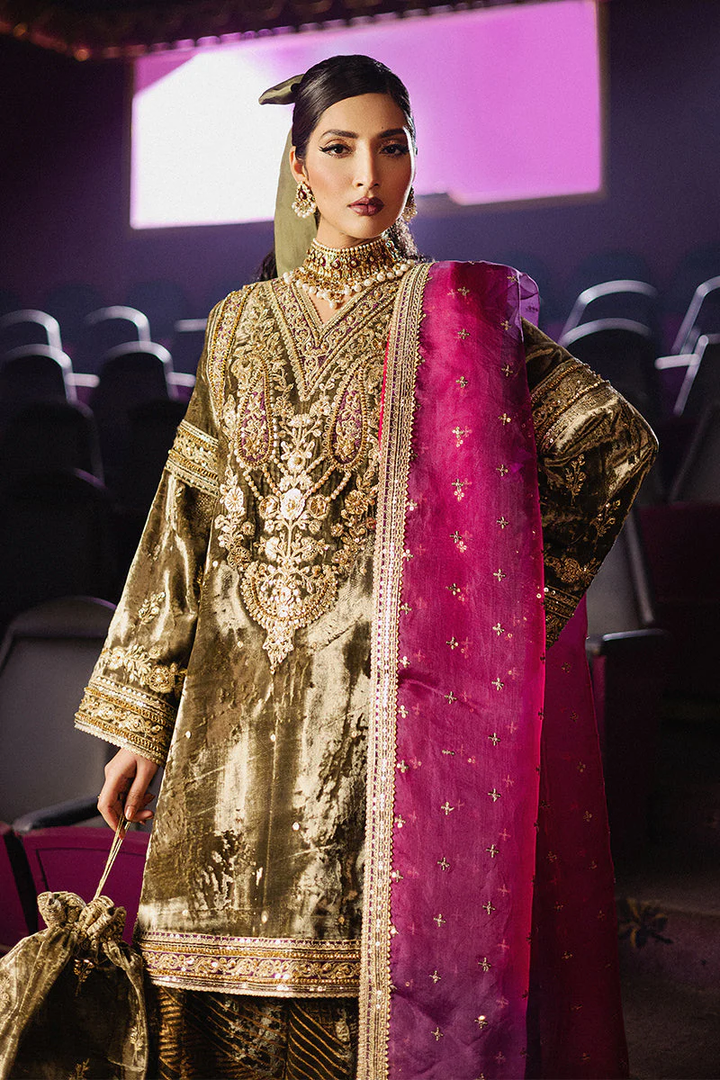 Mohsin Naveed| Ranjha Roxy Cinema Velvet Edit FW 24/25 - Nisho