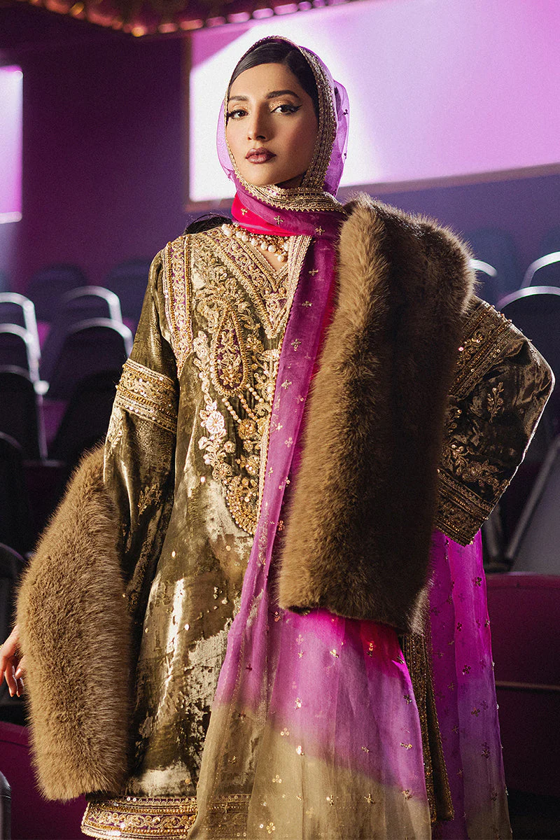 Mohsin Naveed| Ranjha Roxy Cinema Velvet Edit FW 24/25 - Nisho