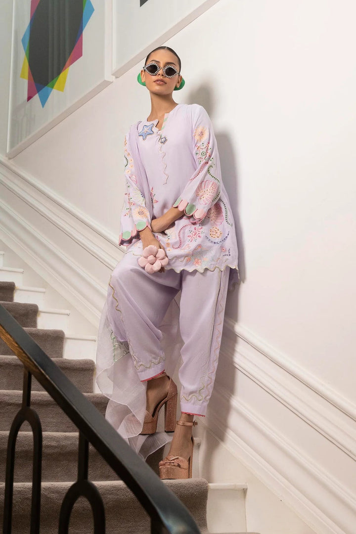 Sana Safinaz |  Safi & Me Silk Edit '25 - FW25SM022P2T