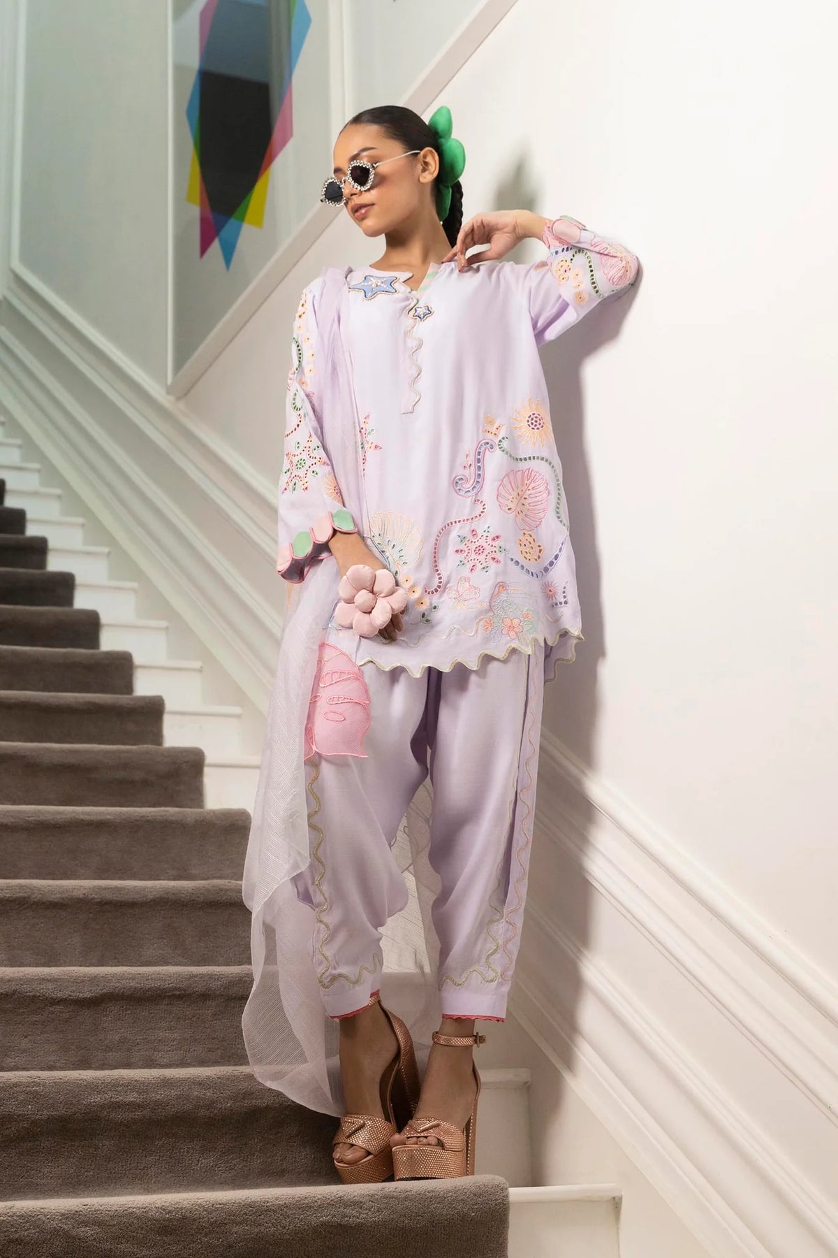 Sana Safinaz |  Safi & Me Silk Edit '25 - FW25SM022P2T