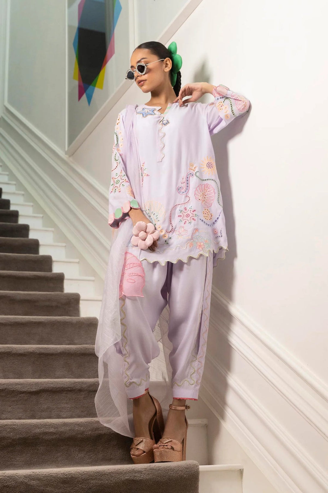 Sana Safinaz |  Safi & Me Silk Edit '25 - FW25SM022P2T