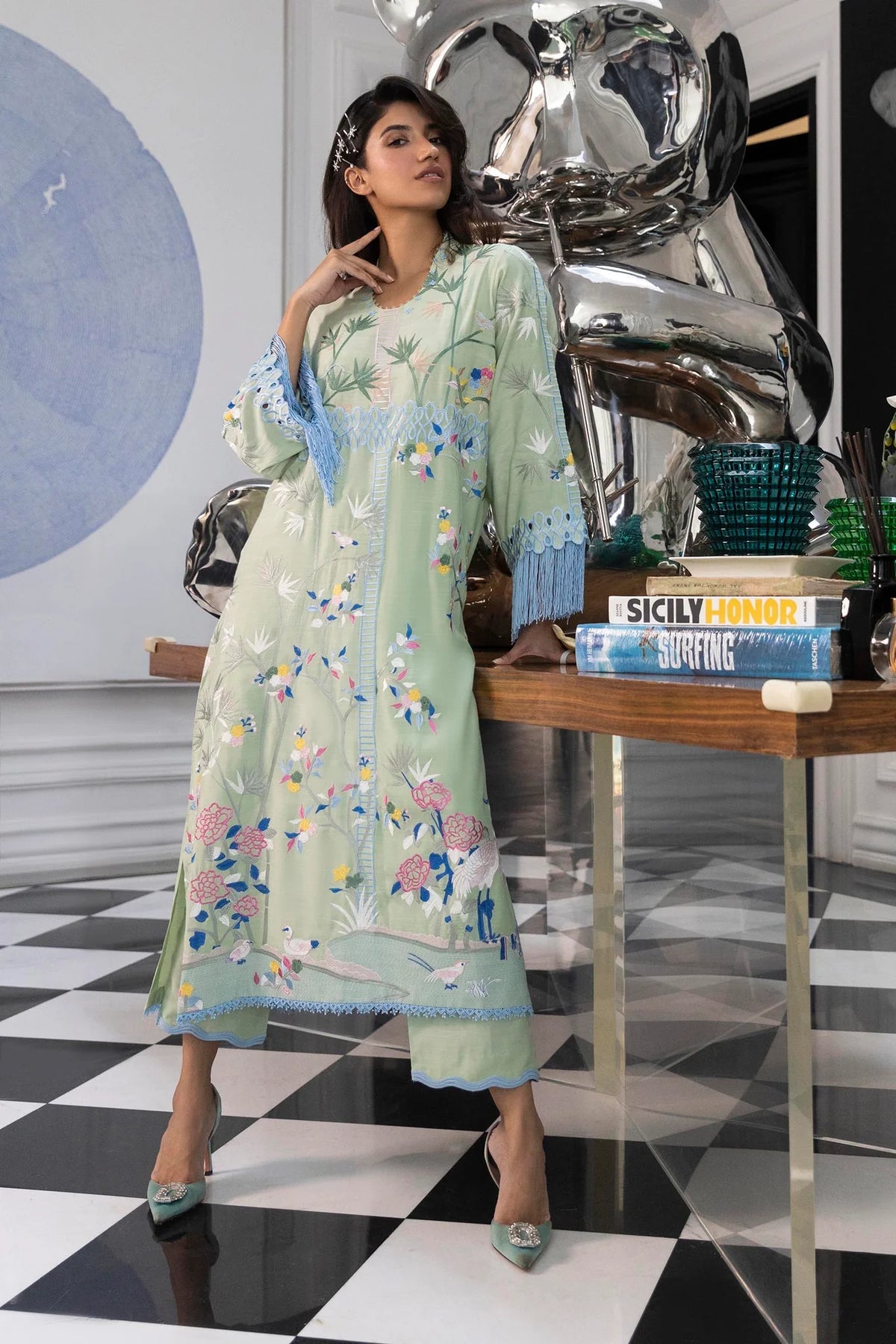 Sana Safinaz | Safi & Me Silk Edit '25 - FW25SM026P2T