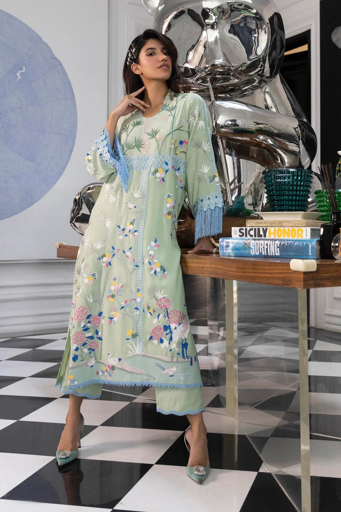 Sana Safinaz | Safi & Me Silk Edit '25 - FW25SM026P2T