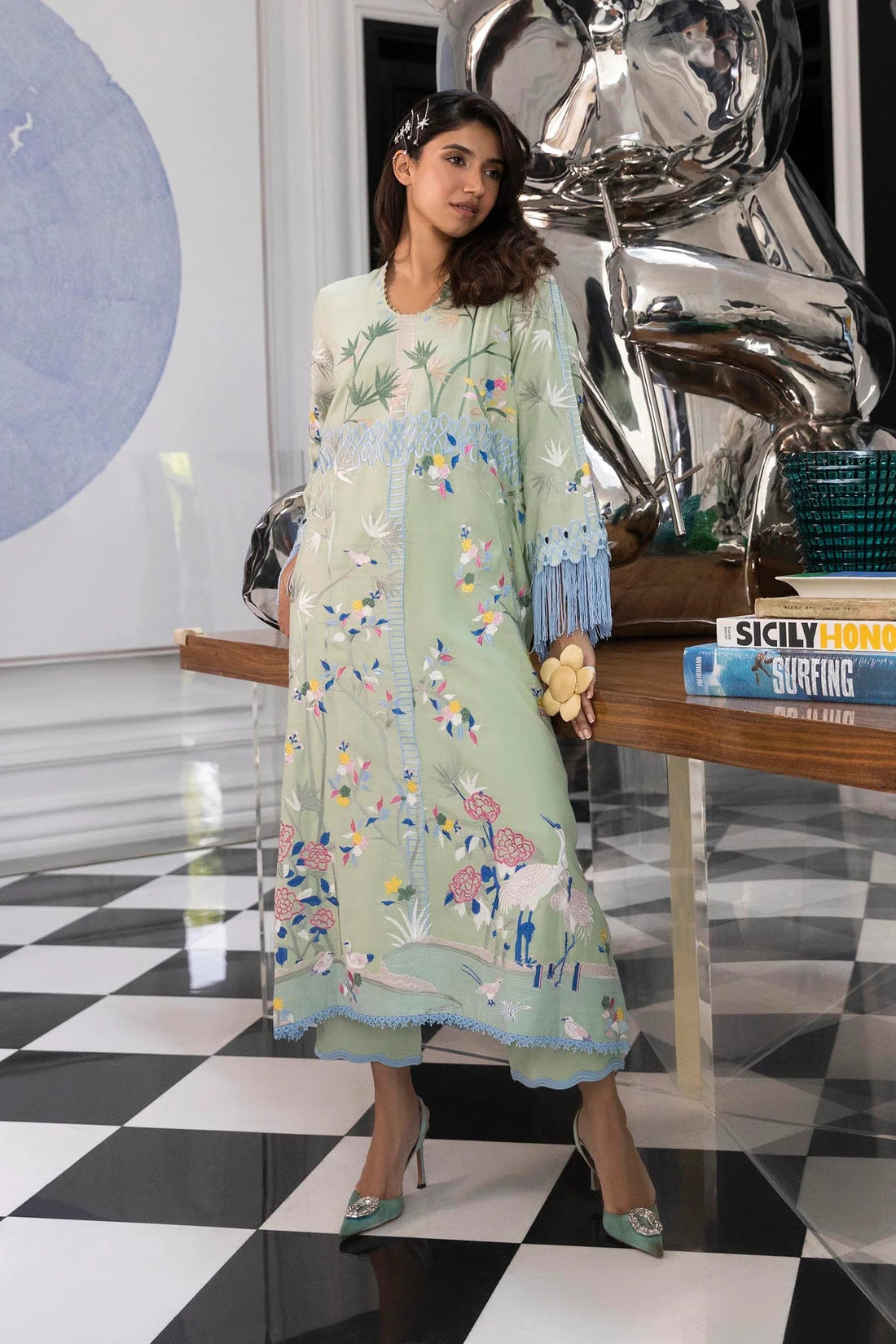 Sana Safinaz | Safi & Me Silk Edit '25 - FW25SM026P2T