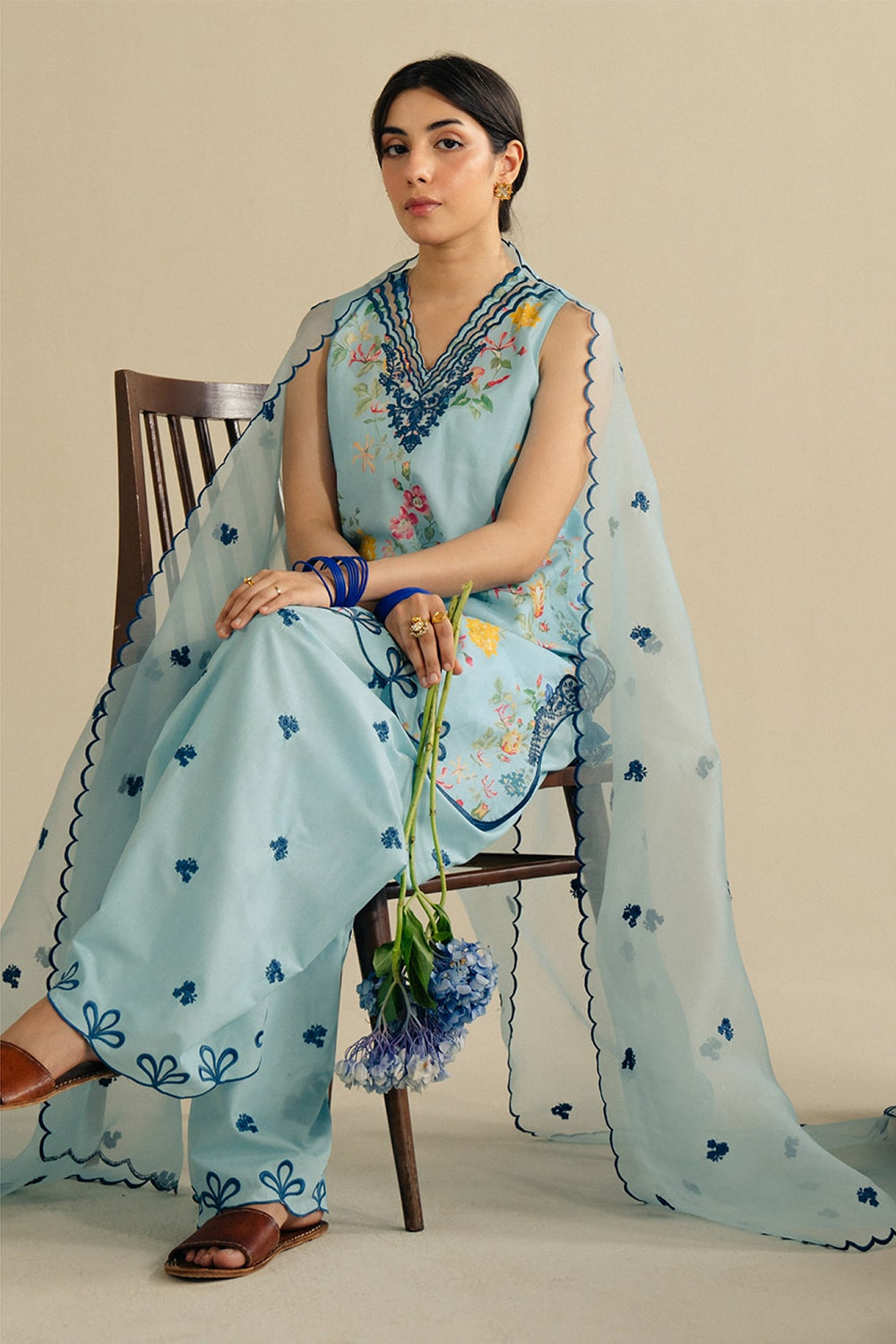 DYOT|French Blue Outfit Mansoon’25