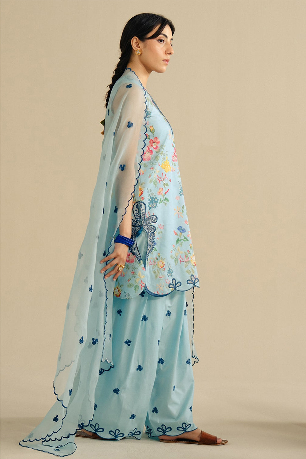 DYOT|French Blue Outfit Mansoon’25