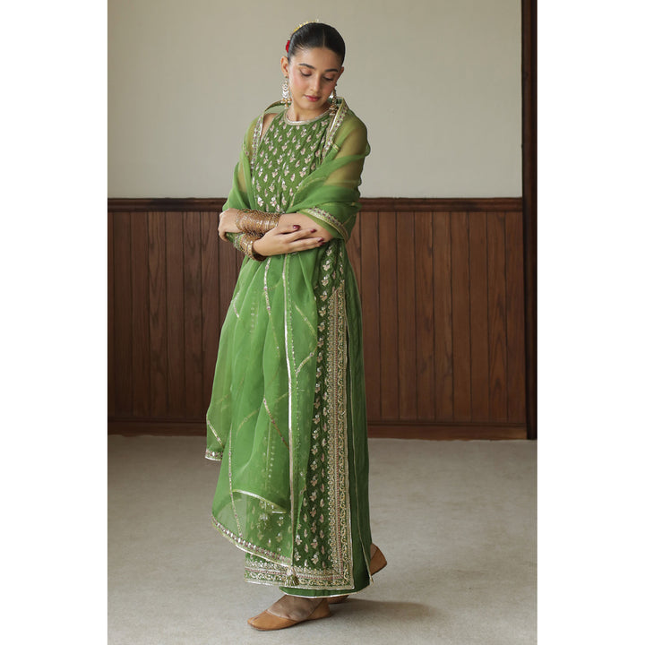 DYOT|BASHAASH’25-MATCHA GREEN OUTFIT