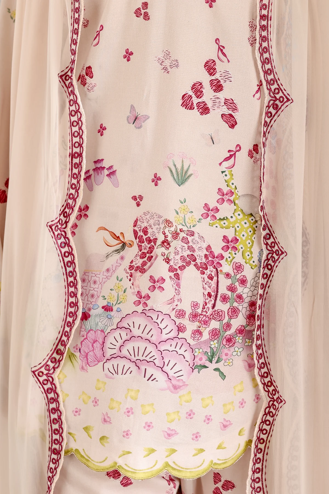 Zaib |BLUSH PINK LUXURY PRINTED 3PCS SET (NPA3-25433)