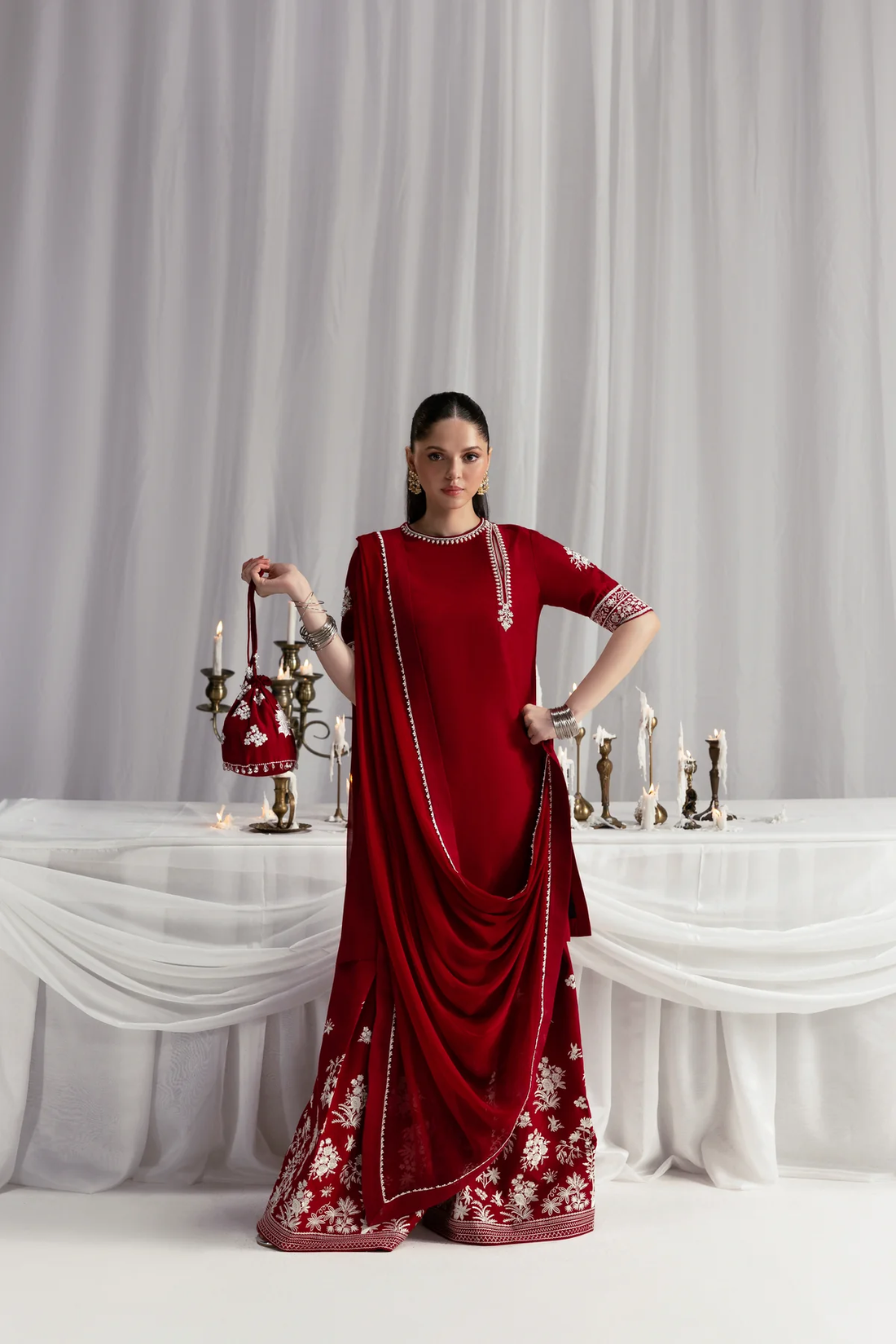 Zaib|The Wedding Shop '25 - WINE RED LUXURY WEDDING EDIT 2025 (NPA3-25453)