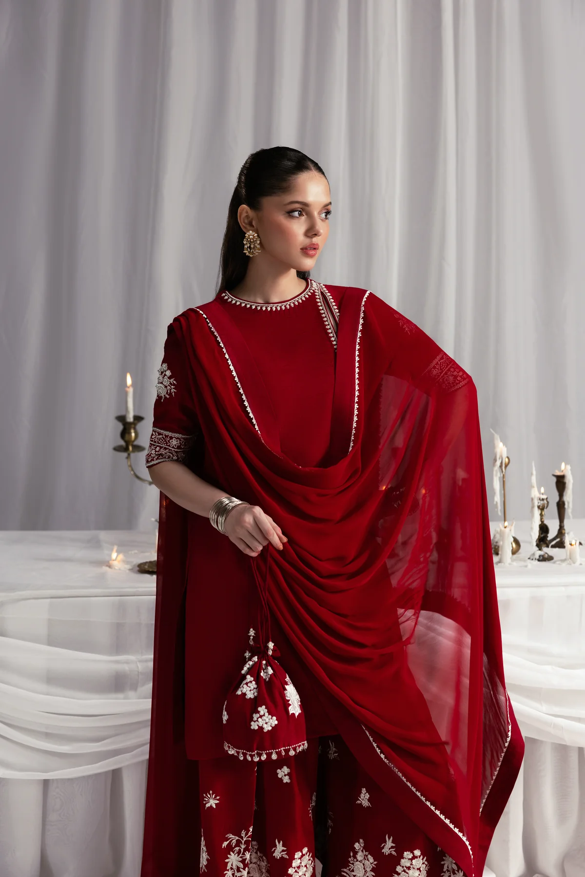 Zaib|The Wedding Shop '25 - WINE RED LUXURY WEDDING EDIT 2025 (NPA3-25453)