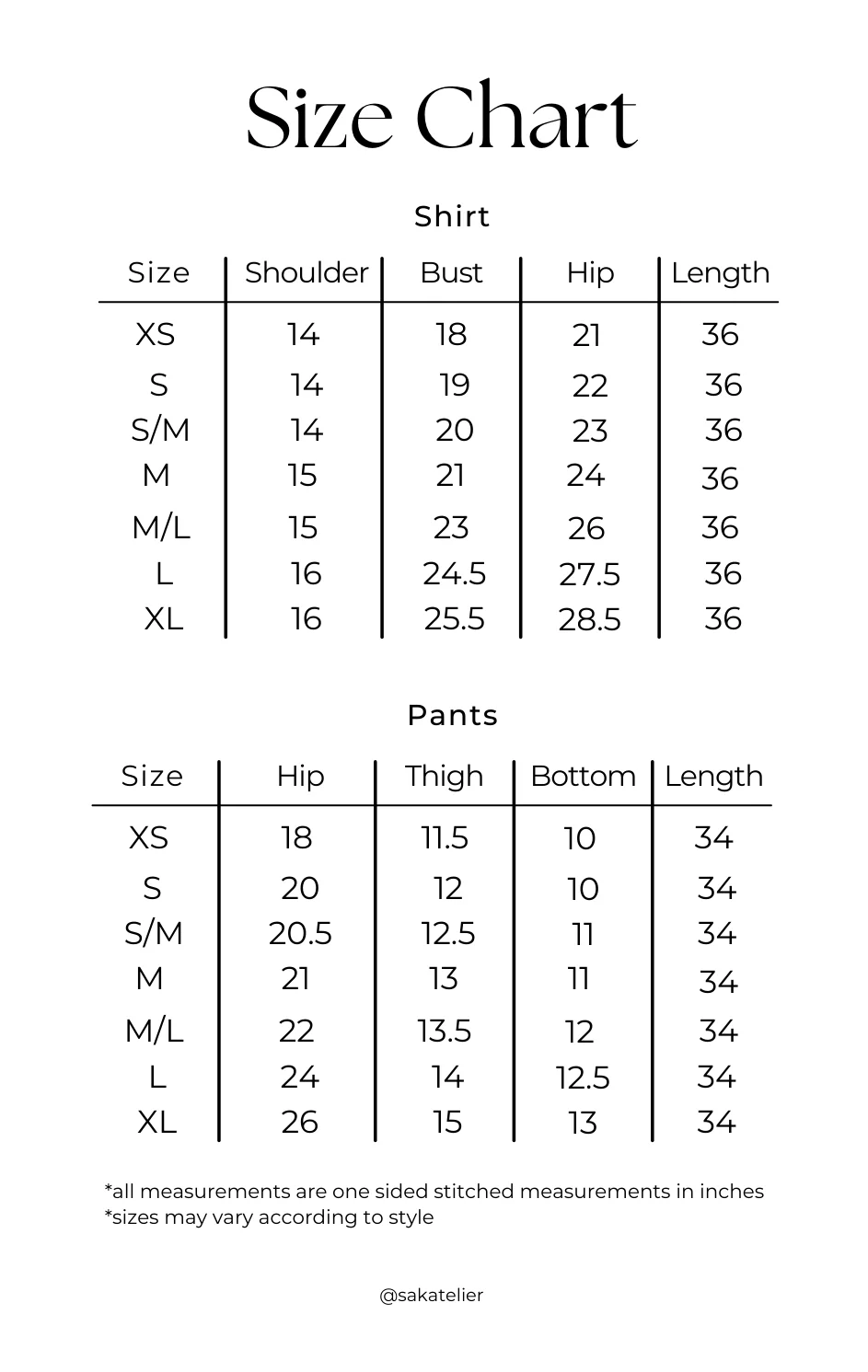 Sak Atelier |Bottle Green Relay Set