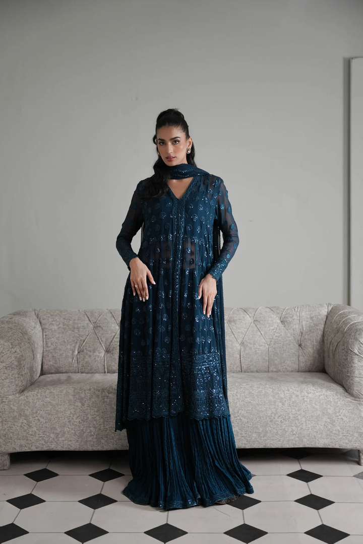 Zaib |The Wedding Shop '25 - SAPPHIRE BLING WEDDING EDIT 2024/2025 (NPA3-24436)