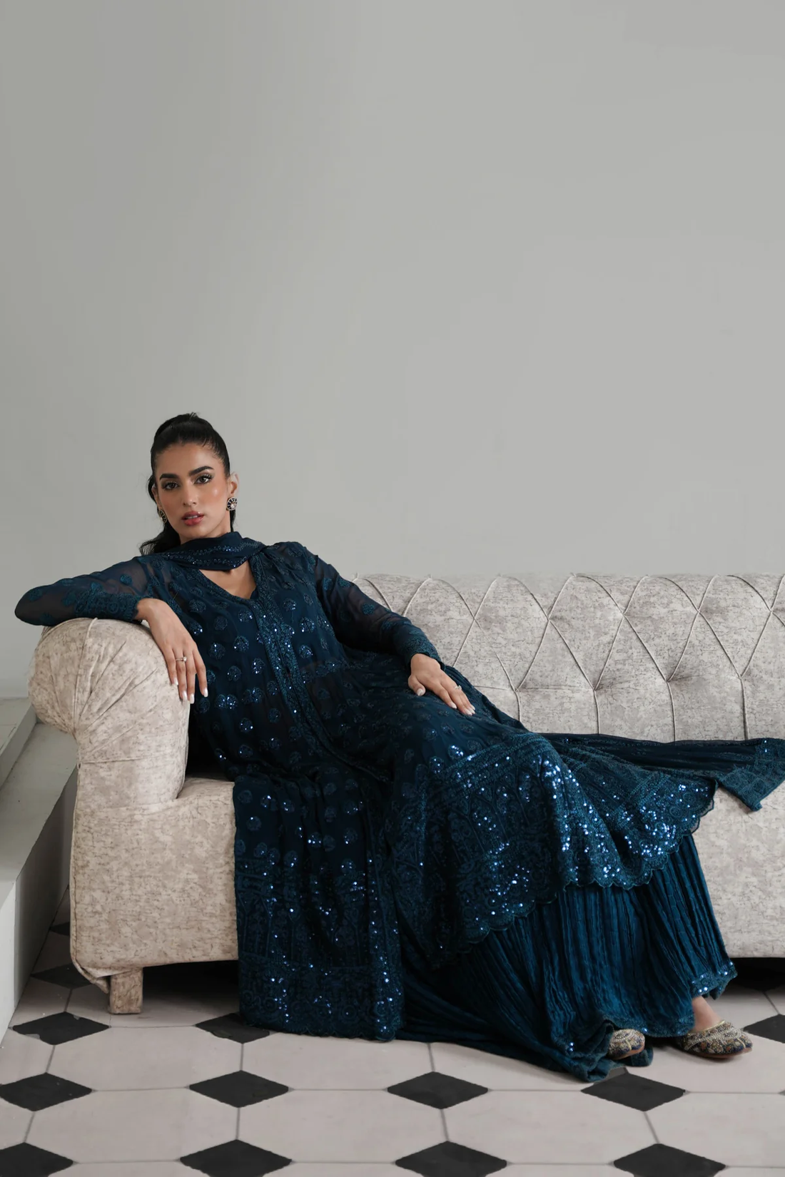 Zaib |The Wedding Shop '25 - SAPPHIRE BLING WEDDING EDIT 2024/2025 (NPA3-24436)