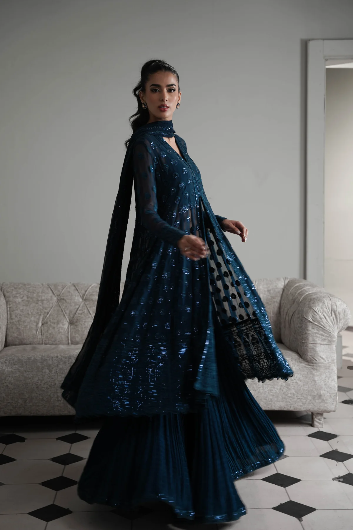 Zaib |The Wedding Shop '25 - SAPPHIRE BLING WEDDING EDIT 2024/2025 (NPA3-24436)